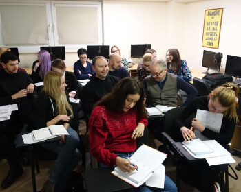 Супольнасць ЕГУ дзеліцца досвідам вывучэння літоўскай мовы ў Мінску