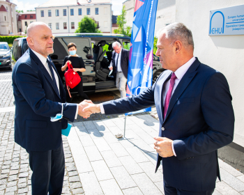 Члены Парламента Францыі наведалі ЕГУ